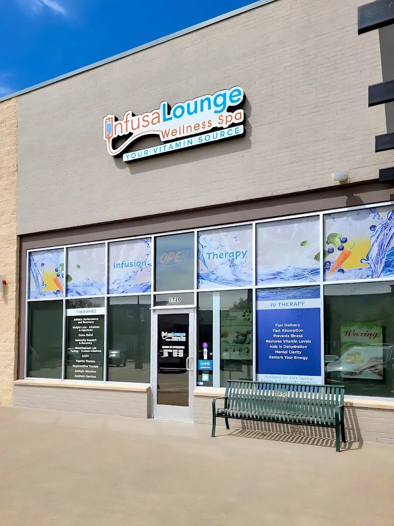 IV therapy at InfusaLounge Wellness Spa in Plano TX