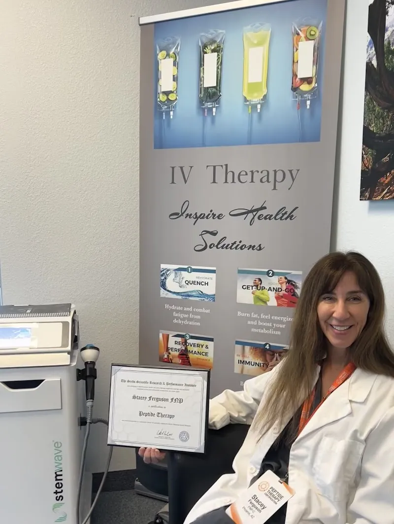 IV therapy at Inspire Health Solutions in Glendale AZ