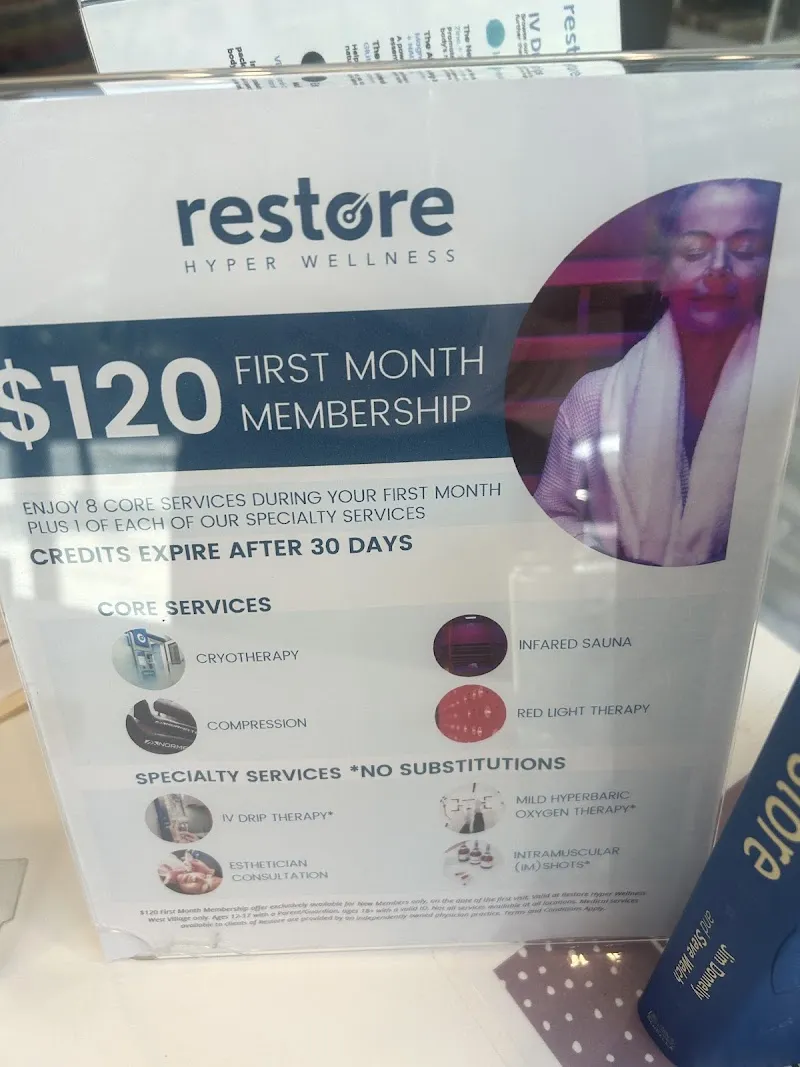 IV therapy at Restore Hyper Wellness - Dallas, TX - West Village in Dallas TX